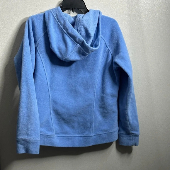 Columbia Women Blue Full Zip Up Jacket Hoodie Fleece Size Large. - Picture 8 of 10